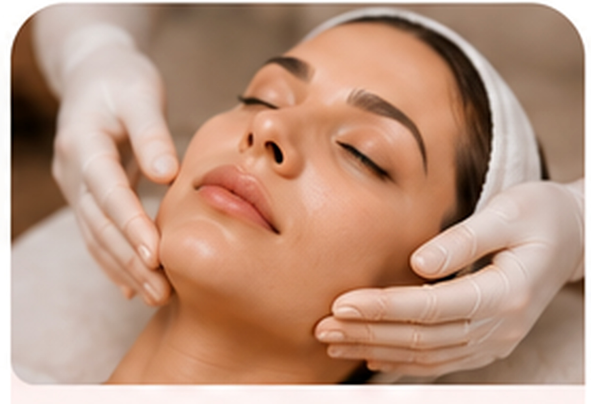 Gesichtsmassage